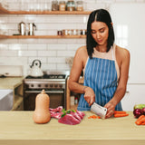 ROOMTEC Butcher Block CounterTop, Birch Solid Wood Countertop for DIY, Kitchen Countertop, Washer Dryer Counter Top, 36"L x 25"W x 1.5" Thick ROOMTEC