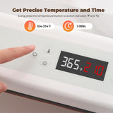 CURECURE Auto Tumbler Heat Press Machine, Fast and Evenly Heat-up, Adjust Temperature and Time, Auto Shut-Off, Mug Heat Press Use for 11-30oz Sublimation Tumblers, Mugs, Water Bottle, Glasses CURECURE