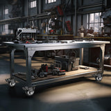 Caster Wheels - 3 Inch Casters Set of 4 Heavy Duty, BOSGEOT Locking Industrial Casters with 360 Degree No Noise Polyurethane Wheels, Swivel Plate Casters with Brake - Pack of 4 BOSGEOT