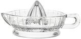 HIC Citrus Juicer Reamer with Handle and Pour Spout, Heavyweight Glass, Clear HIC Kitchen