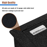 Center Console Gun Safe Vault - TuoJue Console Safe Lock Box Compatible with 2023-2025 Chevy Silverado 1500/GMC Sierra 1500 Console Locking Vault with Electronic Keypad Lock. TUOJUE