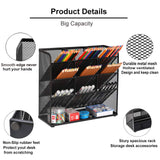 Marbrasse Mesh Desk Organizer, Multi-Functional Pen Holder, Desktop Stationary Organizer, Storage Rack for School Home Office Art Supplies (Mesh Pen Holder) Marbrasse