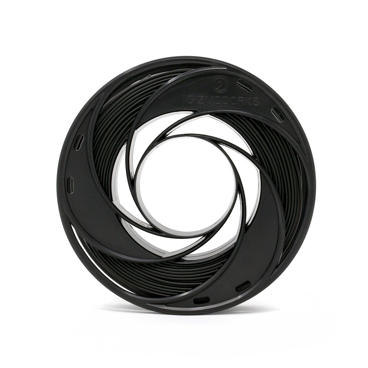 Gizmo Dorks Nylon Filament for 3D Printers 1.75mm 200g, Black Gizmo Dorks