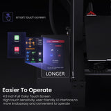 LGT Longer LK5 Pro 3D Printer Upgraded with Dual Blower Kit, Large Print Size 11.8"x11.8"x15.7"(300x300x400mm), Open Source, Removable Lattice Glass Platform, Diagonal Rod and Resume Printing, DIY Longer