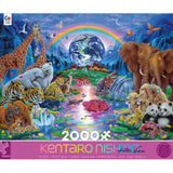 Ceaco - Kentaro Nishino - Family of The Earth - 2000 Piece Jigsaw Puzzle Ceaco