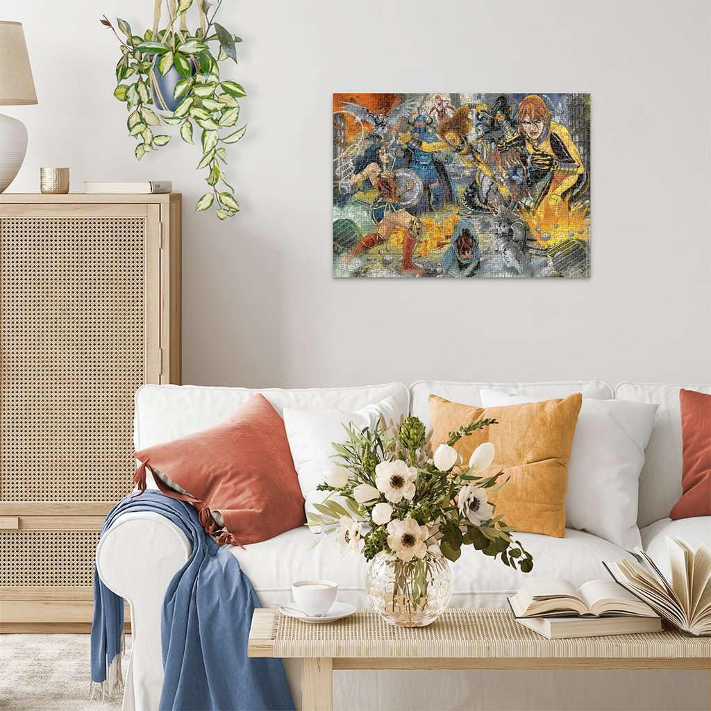 Ravensburger DC Collector's Edition: Wonder Woman 1000 Piece Jigsaw Puzzle - 12000747 - Handcrafted Tooling, Made in Germany, Every Piece Fits Together Perfectly Ravensburger