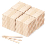 VEIDIA 2000 Pcs 4.5" Wooden Craft Sticks, Ice Cream Sticks,Natural Wood Popsicle Stick for Waxing, DIY Wood Crafts, Hair Removal and Waxing Supplies, Paint Stirrer, Art Projects and Ice Pop Sticks VEIDIA