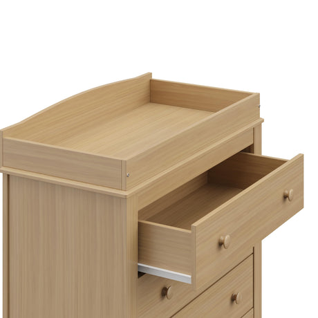 Graco Noah 3 Drawer Changing Table Dresser (Driftwood) – GREENGUARD Gold Certified, Includes Interlocking Drawer System Graco