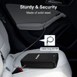 HOLEWOR Gun Safe, Small Gun Safes for Pistols Biometric Fingerprint Quick Access Pistol Safe Portable Handgun Safe for Travel, Car, Home HOLEWOR