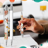 SENONAPO 100 Pcs Sublimation Pens Bulk Diy Christmas Personalized Pens Heat Transfer Ballpoint Pen with Shrink Wrap White Blank Aluminum Customized Clip Pen for Office School Stationery Gift Supplies SENONAPO