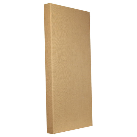 ATS Acoustics Sound Absorbing Noise Dampening Acoustic Panel Wall Treatment 24" x 48" x 4" Beveled Edge (Natural) ATS Acoustics