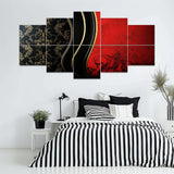 10 Pack Acoustic Panels Red black Luxury Acoustical Soundproof Wall Panels Sound Absorbing Panel Reduce Room Echo Reverberation Acoustic Treatment AT5ZR4PD