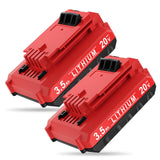 Upgraded 3.5Ah Replacement for Porter Cable 20V Battery, Compatible for Porter Cable 20V Lithium Battery PCC680L PCC681L PCC682L PCC685L PCC685LP PCC660B PCC790B Bonacell