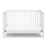 Storkcraft Hillcrest 4-in-1 Convertible Crib (White) - Converts to Daybed, Toddler Bed, and Full-Size Bed, Fits Standard Full-Size Crib Mattress, Adjustable Mattress Support Base Storkcraft