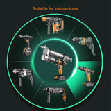 HSJYFSH Grease Gun Adapter,Convert Pneumatic Tool, Cordless Drills and Impact Drivers into Electric Grease Gun，Universal Conversion Gun Head with Grease Gun Coupler HSJYFSH