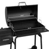 Royal Gourmet CC1830FC Charcoal Grill Offset Smoker (Grill + Cover), Black Royal Gourmet