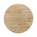 Coaster Home Furnishings 3-Piece Round Wood Dining Room Set Drop Leaf Extension Table Ladder Back Side Chairs Upholstered Seat Cushions Beige and Natural 130006 Coaster Home Furnishings