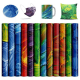 Sublimation Transfer Sheets, 12 Pcs 12x12" Pumping Pattern- Pre-Printed Sublimation Paper for Mug Heat Press, Coaster Blanks, DIY T- Shirts Lucky Goddness