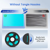 ANYCUBIC PLA Plus (PLA+) 3D Printer Filament 1.75mm, High Toughness 3D Printing Filament, Dimensional Accuracy +/- 0.02mm, Print with Most FDM 3D Printers, 1KG Spool, Light Blue ANYCUBIC