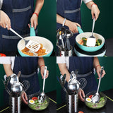 Berglander Stainless Steel Cooking Utensils Set, 13 Pieces Kitchen Utensils Set, Kitchen Tools Set with Utensil Holder Non-Stick and Heat Resistant,Dishwasher Safe, Easy to Clean (13 Packs) Berglander