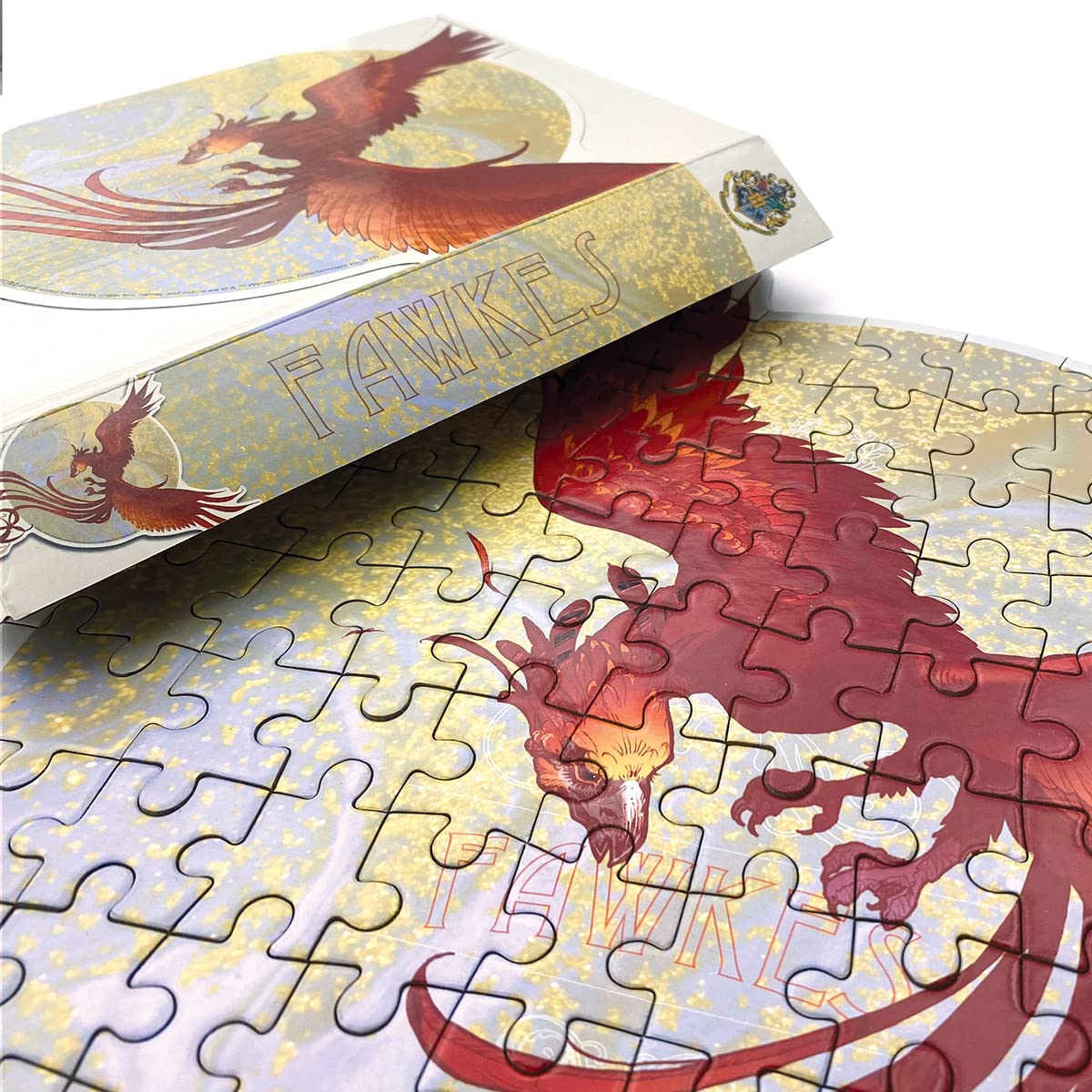 Paper House Productions Harry Potter Set of Four 120-piece Mini Puzzles in Storage Box - Magical Beasts Paper House Productions