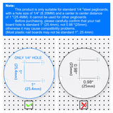 Daanxw Multi-Functional Steel Shelf, Pegboard Shelf,Can be Used Alone or for Pegboard, Wall Mounted Shelf，Pegboard Shelves,Pegboard Shelf Brackets,16"X7.2" (Black) Daanxw