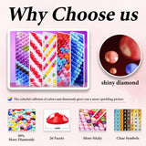 Yezavesu Halloween Diamond Art Kits for Adults, Black Cat Diamond Painting Kit for Beginners, Pumpkin 5D DIY Round Full Drill Painting with Gem Art Craft Kits for Home Wall Decor 14x14 Inch Yezavesu