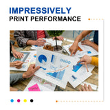 Valinkso 212XL Ink Cartridges High Capacity Black & Standard Color Combo Pack Remanufactured for Epson 212 Ink Cartridges Compatible with Epson Workforce WF-2830, WF-2850, Expression XP-4100, XP-4105 Valinkso