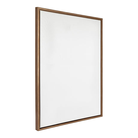 Kate and Laurel Sylvie Blank Framed Canvas Wall Art, 28x38 Gold, Modern Empty Canvas for Paint-Your-Own Art, Premium Canvas Already Framed Kate and Laurel