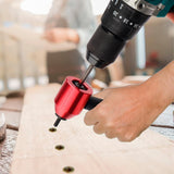 YUZES Rivet Nut Tool Drill Adapter Kit, Labor-Saving Rivet Nut Gun Cordless with 12 Mandrels and 260 PCS Rivet Nuts, Rivnut Tool Kit for Nutsert, Cars, Metalwork, Home Improvement, DIY - 30 Series YUZES