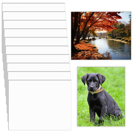 LIZOIDZSM 12 Pcs Sublimation Photo Blanks 6 x 8 Inch sublimation metal sign blanks Aluminum Photo Sign Blank Photo DIY Photo Sign Wall Frame Poster for Living Room Bedroom LIZOIDZSM