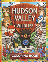 HUDSON VALLEY WILDLIFE - COLORING BOOK (WILDLIFE & NATURE SERIES) Majosta
