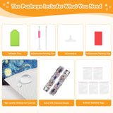 NEWENMO Phoenix Diamonds Painting Kits for Adults Beginner DIY 5D Fairy Diamond Art Paint with Round Diamonds, Full Drill Gem Art Animal Diamonds Painting for Craft Home Wall Decor 12x12 in NEWENMO