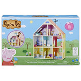 Peppa Pig Wooden Deluxe Playhouse, 8 Rooms, Includes 2 Fun Figures and 29 Accessories, Made of Responsibly Sourced Wood, for Ages 3 and Up (Amazon Exclusive) Peppa Pig