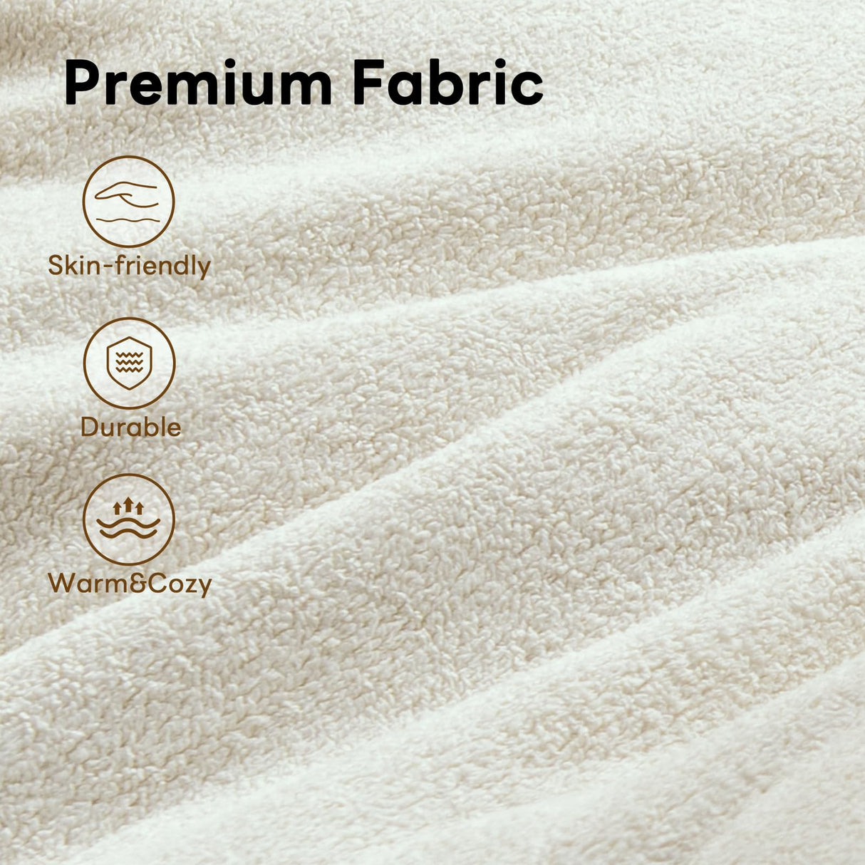 Vamcheer Modular Sectional Sofa with Chaise, Modern L Shaped Cloud Couch with Deep Seat, Sectional Couches for Living Room, Bedroom, Office, No Assembly Required, Cream Vamcheer