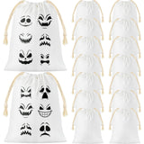 Shappy Sublimation Blank Small Drawstring Bags Candy Gift Bags 4x6'' Muslin Goodies Pouch Reusable Treat Sachet Sack for Valentine's Day Birthday Party Favors DIY Craft Supplies(50 Pieces) Shappy