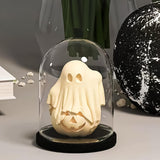 ZQYSING Halloween Candle Molds, New Cute Ghost Pumpkin Silicone Molds for Halloween Epoxy Resin Casting Aromatherapy Candle Soap Making Home Art Crafts Decor ZQYSING