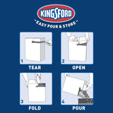 Kingsford 100% Natural Hickory Hardwood Blend Pellets - For All BBQ Grills & Smokers, 18 lbs Kingsford