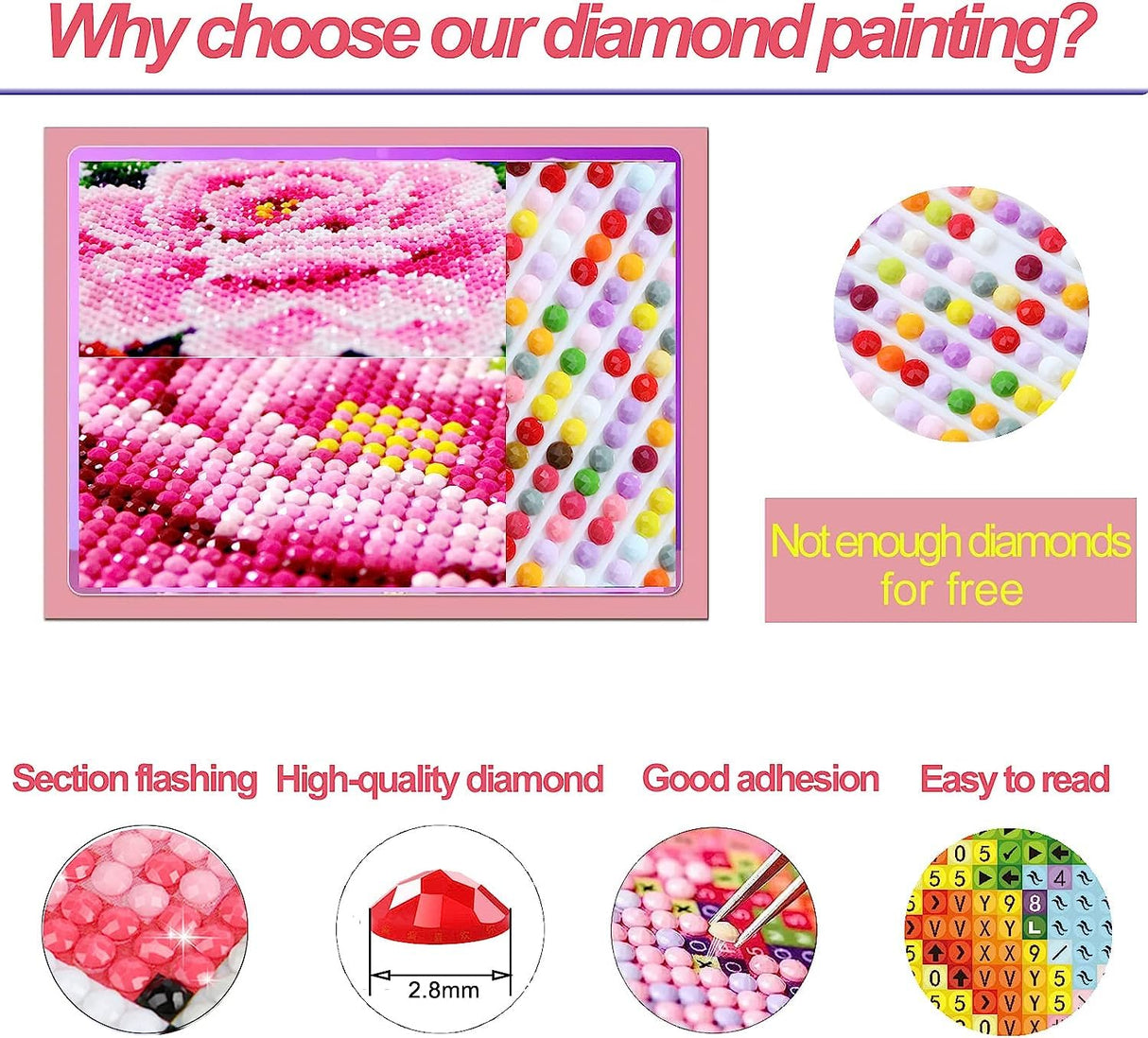 Landscape Diamond Painting Kits for Adults - Scenery Diamond Art Kits for Adults, Round 5D Forest Gem Art Kit for Adult DIY Crafts Kit Gift Home Wall Decor Gifts (16x12 inch) xackcme