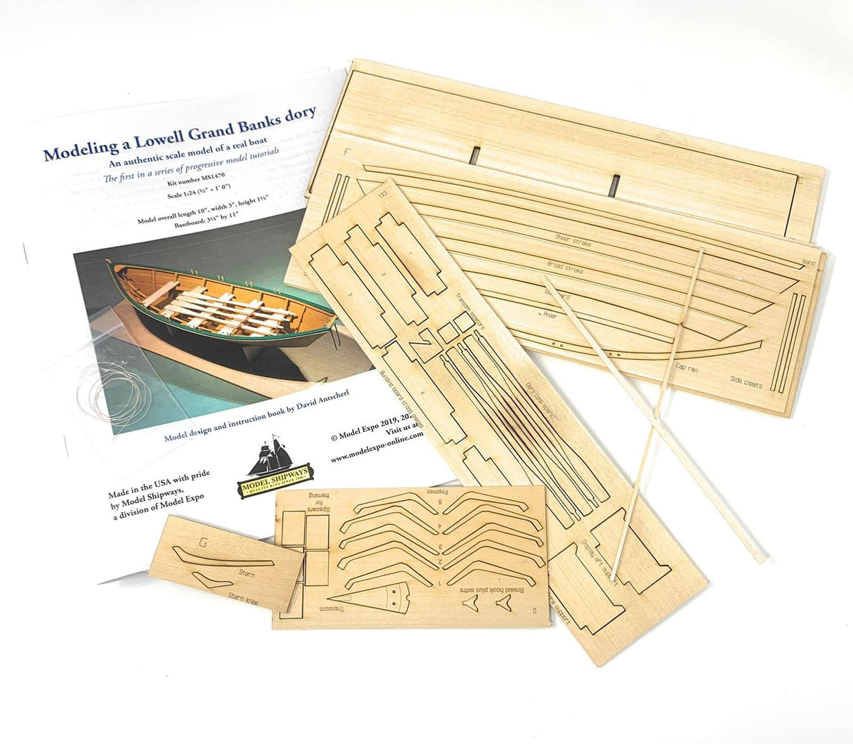 Model Shipways Shipwright Series 3 Kits Combo with Tools. Historically Accurate Fully Planked Wood Model Ship Kits for Adults School of Wood Shipmodeling Model Expo
