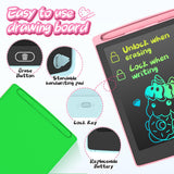 3 Pack LCD Writing Tablet, Colorful Toddler Drawing Tablet Doodle Board for Kids, Erasable Reusable Electronic Drawing Pad, LEYAOYAO Educational and Learning Toy for 3-6 Years Old Boy and Girl LEYAOYAO