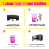 AGH Sublimation Shot Glasses 3 oz Mini Glass Tumblers Set of 12 Gradient Shot Glasses Sublimation Blanks Products AGH