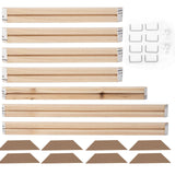 EFOTIML DIY Solid Wood Canvas Frame Kit 16X20'' for Paint by Number&Oil Painting&Diamond Painting by Number Wooden Art Frames EFOTIML