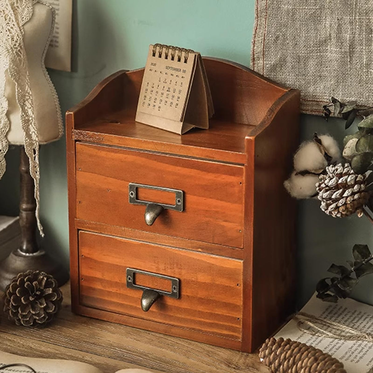 QoTang Floating Nightstand Shelf with Drawer Rustic Wood Floating Wall Drawers Bedside Shelf Wall Mounted Nightstand Floating Shelf for Living Room Bedroom Bed Side Table Night Stand Storage Display QoTang