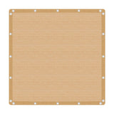 VICLLAX Shade Fabric Sun Shade Cloth Privacy Screen with Grommets for Patio Garden Pergola Cover Canopy 8x8 FT, Wheat VICLLAX