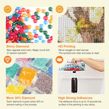 Anuver Raccoon Diamond Painting Kits for Adults, 5D DIY Diamond Art Kits for Beginners, Full Drill Diamond Painting Kits for Home Wall Decor, 12x12 Inch Anuver