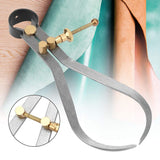 CHEOTIME Outside Spring Caliper, Boomerang Leg External Spring Caliper Divider with Copper Fitting Marking Gauges Outside Caliper for Wood Turning Lathe Work CHEOTIME