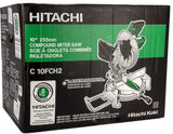 Hitachi C10FCH2 15-Amp 10-inch Single Bevel Compound Miter Saw with Laser Marker Hitachi