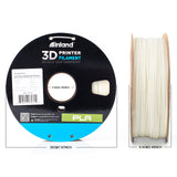 INLAND PLA Filament 1.75mm - Glow in The Dark Light Green PLA 3D Printer Filament, Dimensional Accuracy +/- 0.03mm - 1kg Cardboard Spool (2.2 lbs) – FDM 3D Printing INLAND