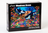 Vermont Christmas Company Wondrous Ocean Jigsaw Puzzle 100 Piece, Large Pieces Perfect for Kids and Seniors Vermont Christmas Company